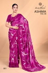 Ashima Vol 8 By Kashvi Dull Moss Daily Wear Sarees Orders In India